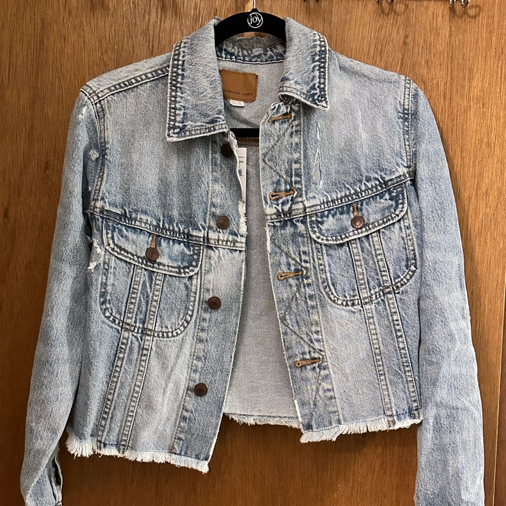 NWT American Eagle denim jean jacket